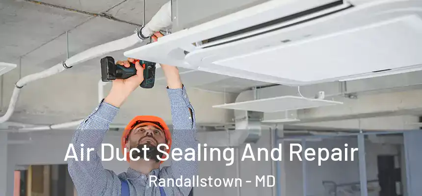 Air Duct Sealing And Repair Randallstown - MD