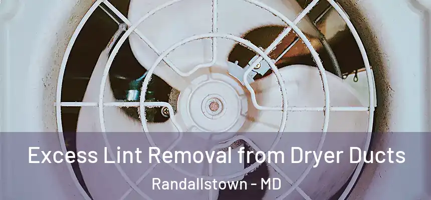  Excess Lint Removal from Dryer Ducts Randallstown - MD